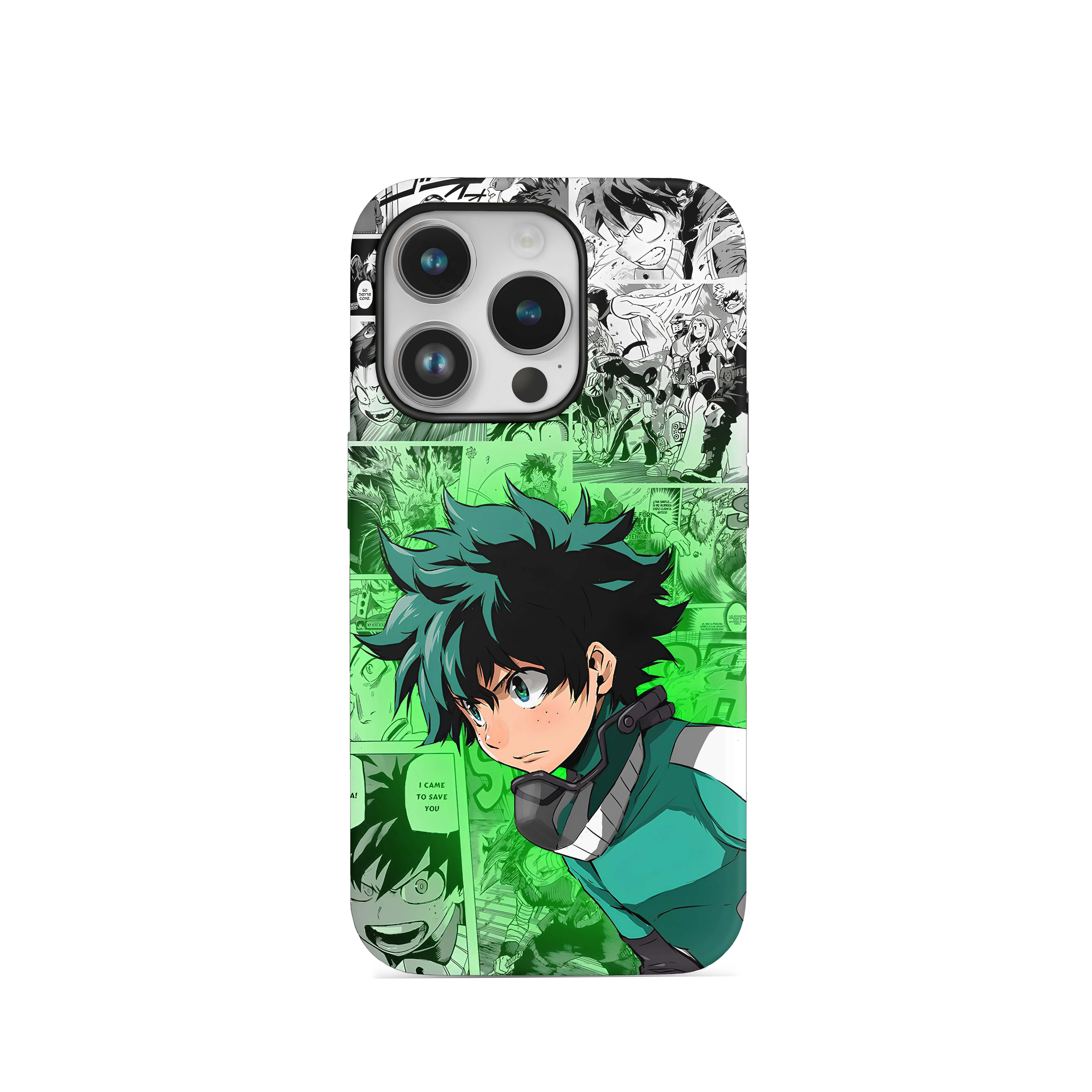 IZUKU MIDORIYA 002 SILICON TEXTURED BACK CASE OtakuART