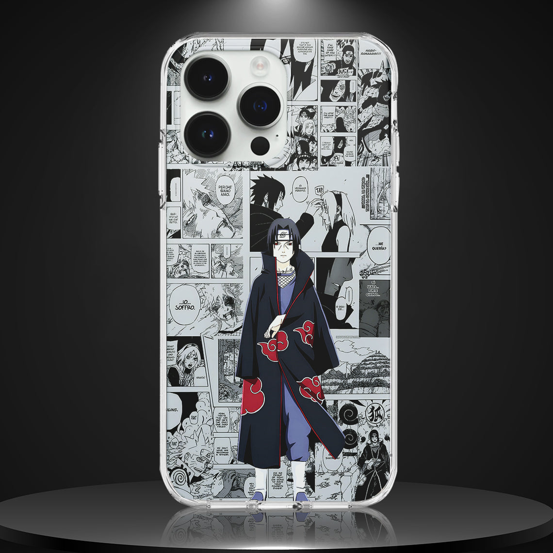 ITACHI UCHIHA 007 | SILICON TEXTURED BACK CASE