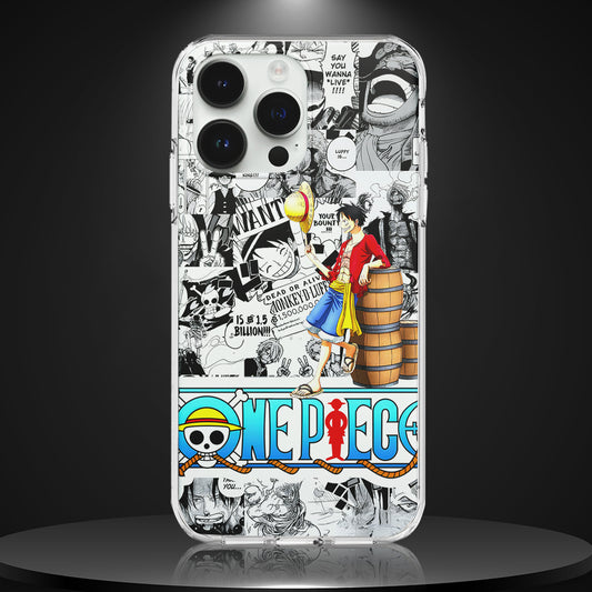 LUFFY 004 | SILICON TEXTURED BACK CASE