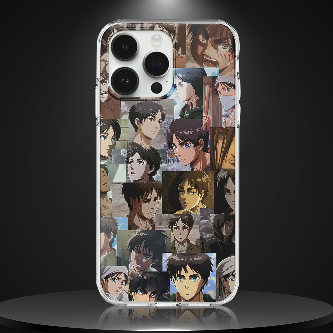 EREN YEAGER 001 | SILICON TEXTURED BACK CASE