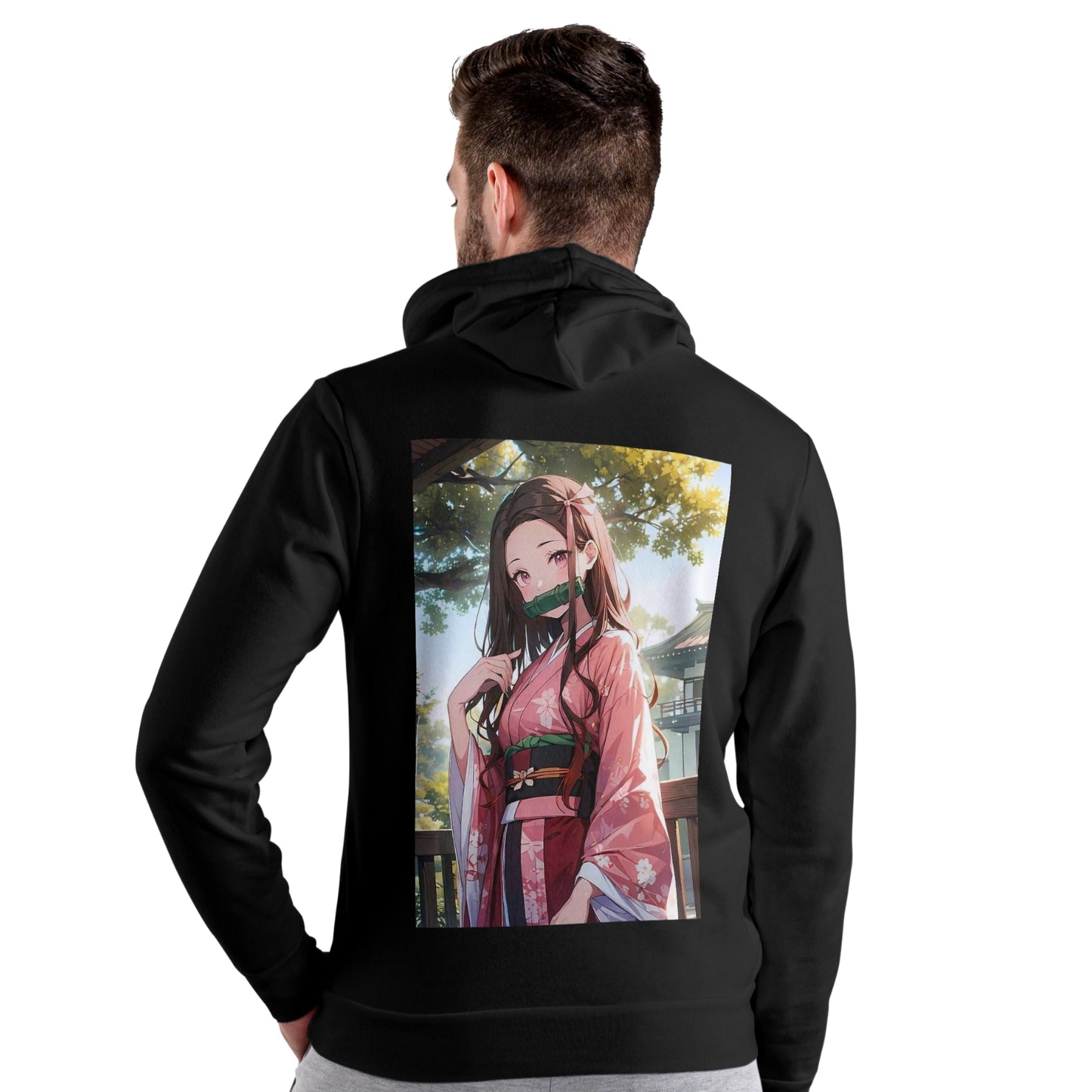 NEZUKO KAMADO Oversized Hoodie