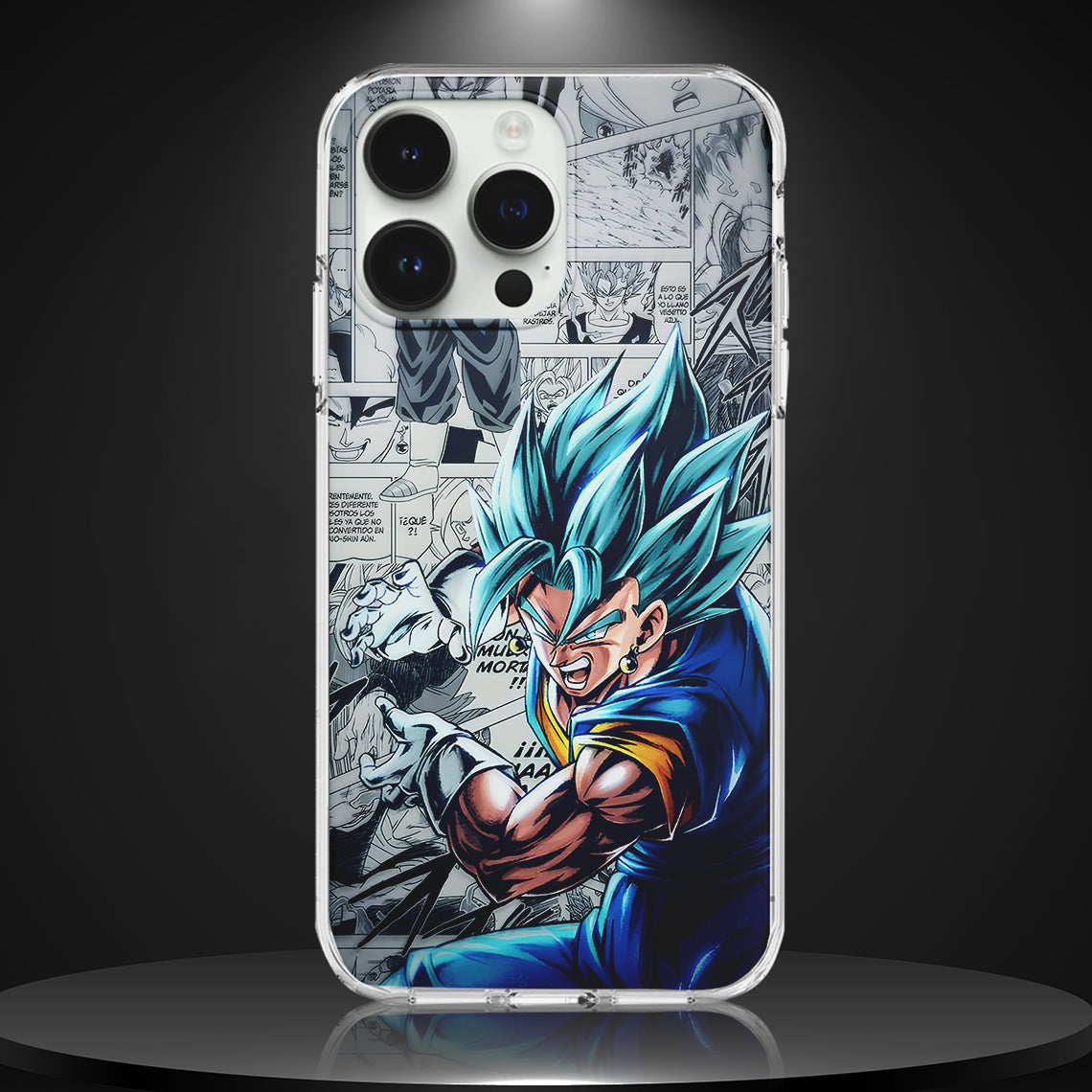 VEGETA 001 | SILICON TEXTURED BACK CASE