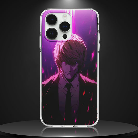 LIGHT YAGAMI 002 | SILICON TEXTURED BACK CASE