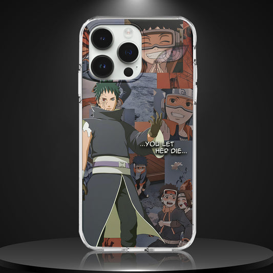 OBITO 001 | SILICON TEXTURED BACK CASE