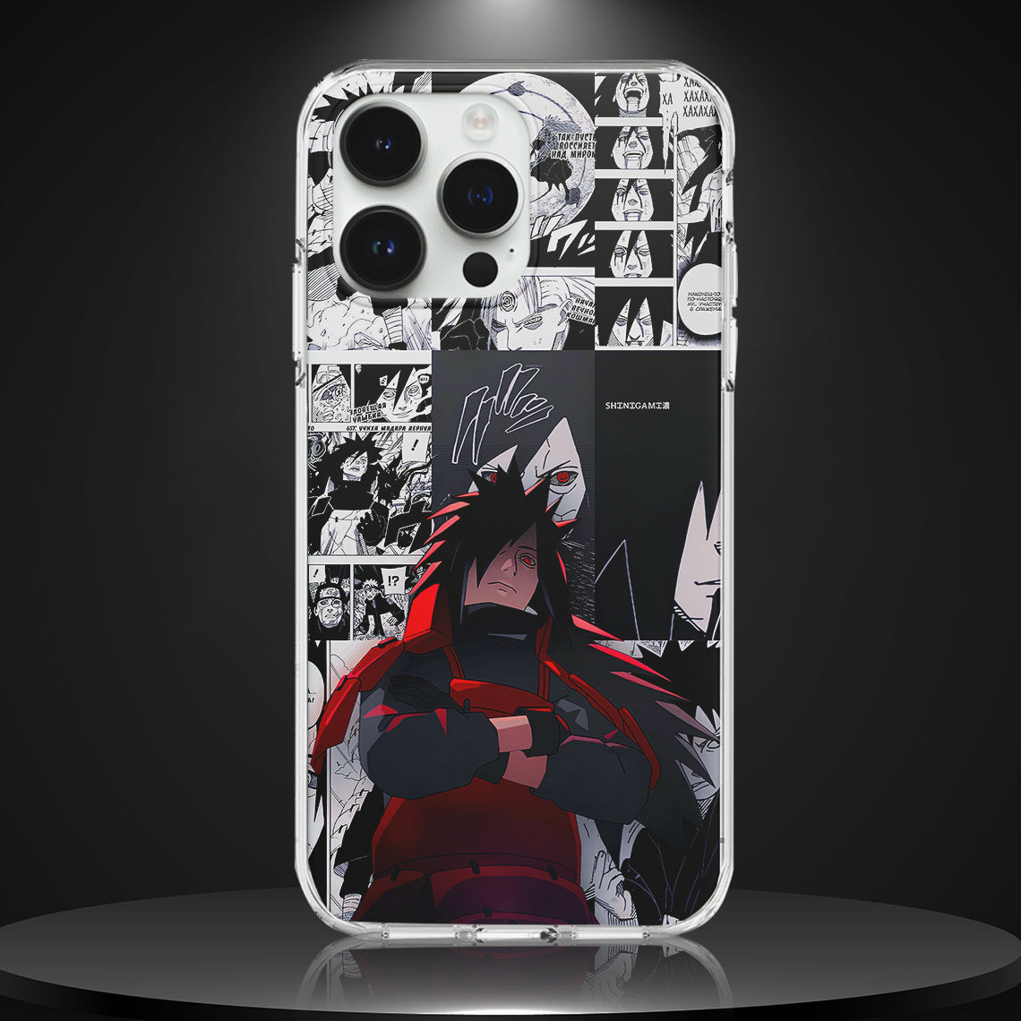 MADARA UCHIHA 001 | SILICON TEXTURED BACK CASE