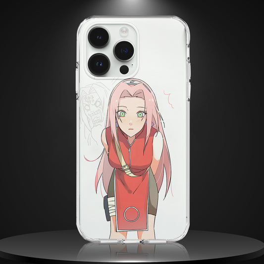 SAKURA HARUNO 001 | SILICON TEXTURED BACK CASE