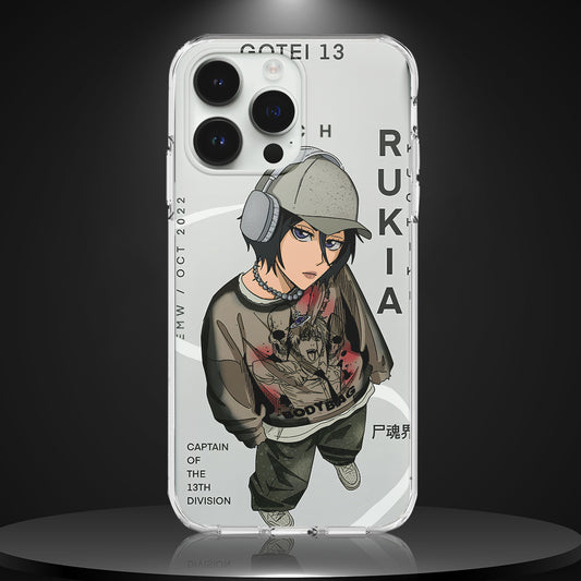 RUKIA KUCHIKI 002 | SILICON TEXTURED BACK CASE