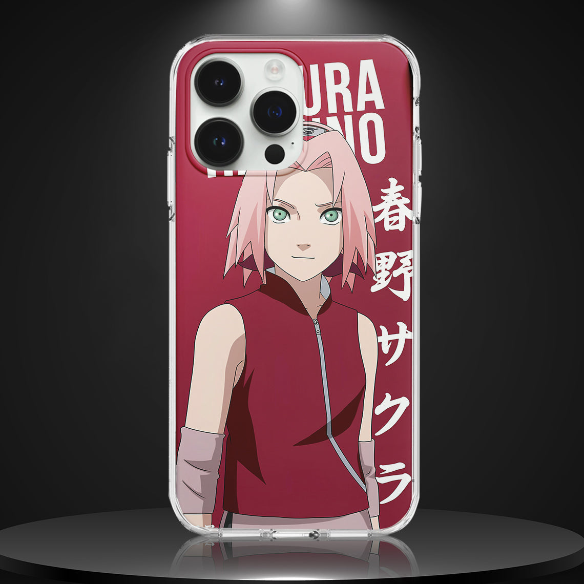 SAKURA HARUNO 002 | SILICON TEXTURED BACK CASE