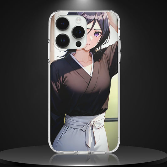 RUKIA KUCHIKI 001 | SILICON TEXTURED BACK CASE