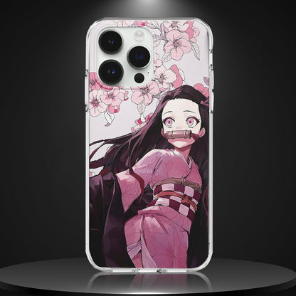 NEZUKO KAMADO 001 | SILICON TEXTURED BACK CASE