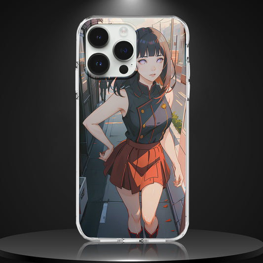 HINATA HYUGA 001 | SILICON TEXTURED BACK CASE