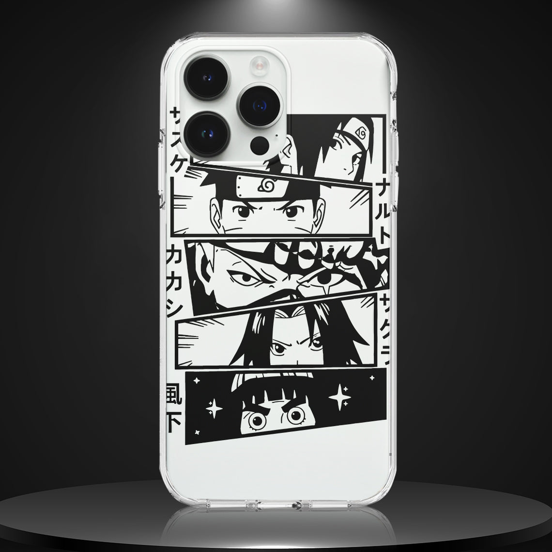 NARUTO 002 | SILICON TEXTURED BACK CASE