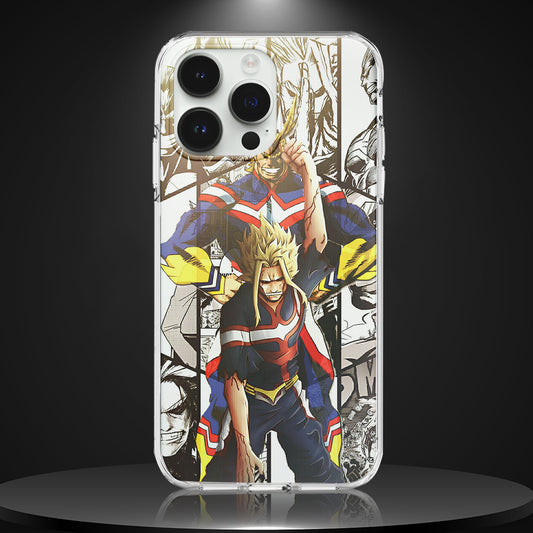 ALL MIGHT 001 | SILICON TEXTURED BACK CASE