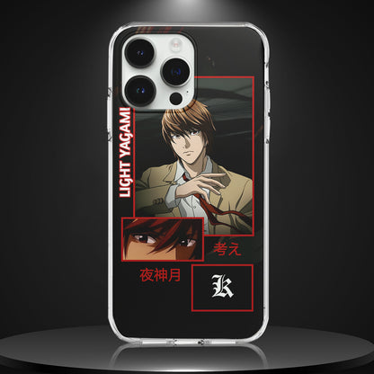 LIGHT YAGAMI 003 | SILICON TEXTURED BACK CASE