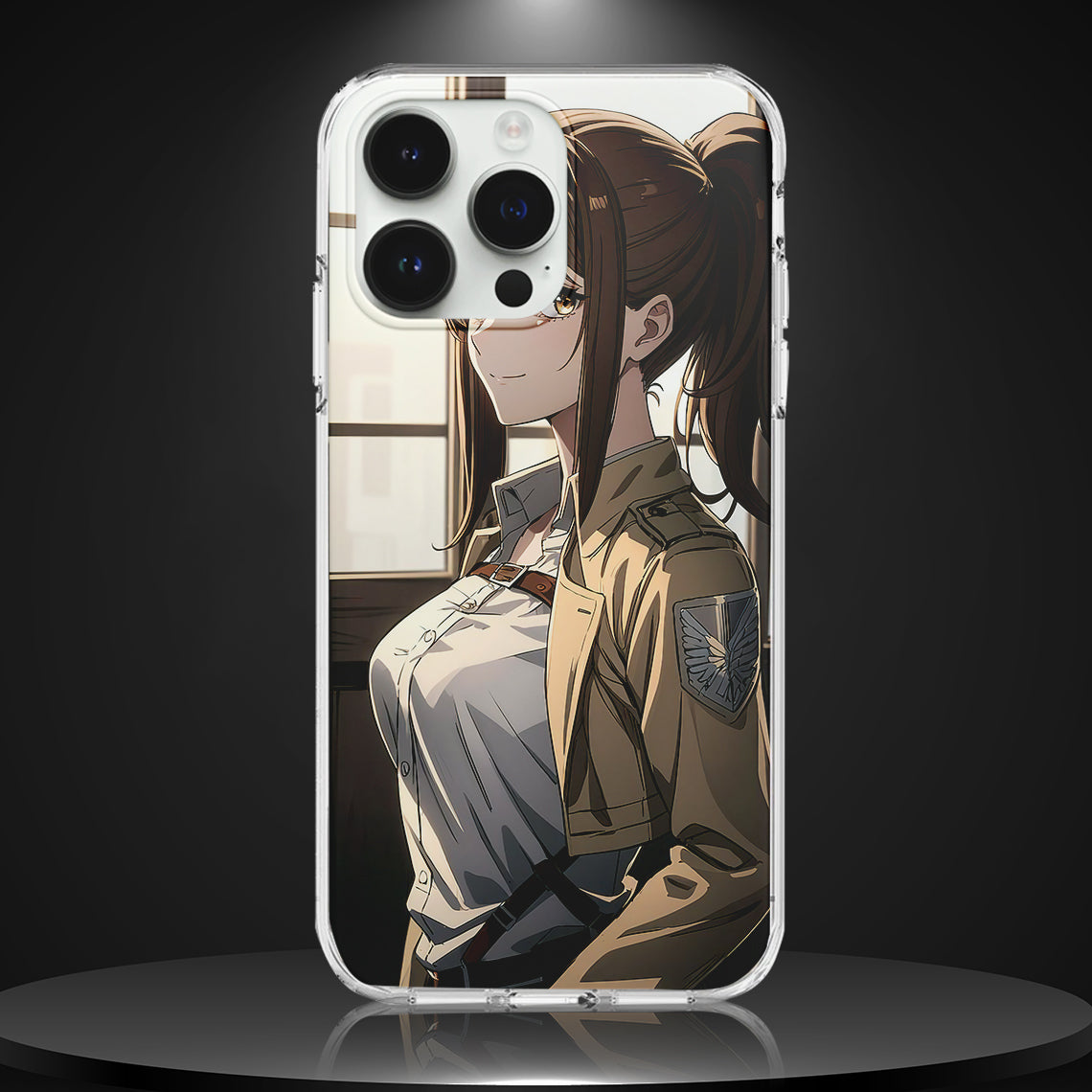 MIKASA ACKERMAN 001 | SILICON TEXTURED BACK CASE