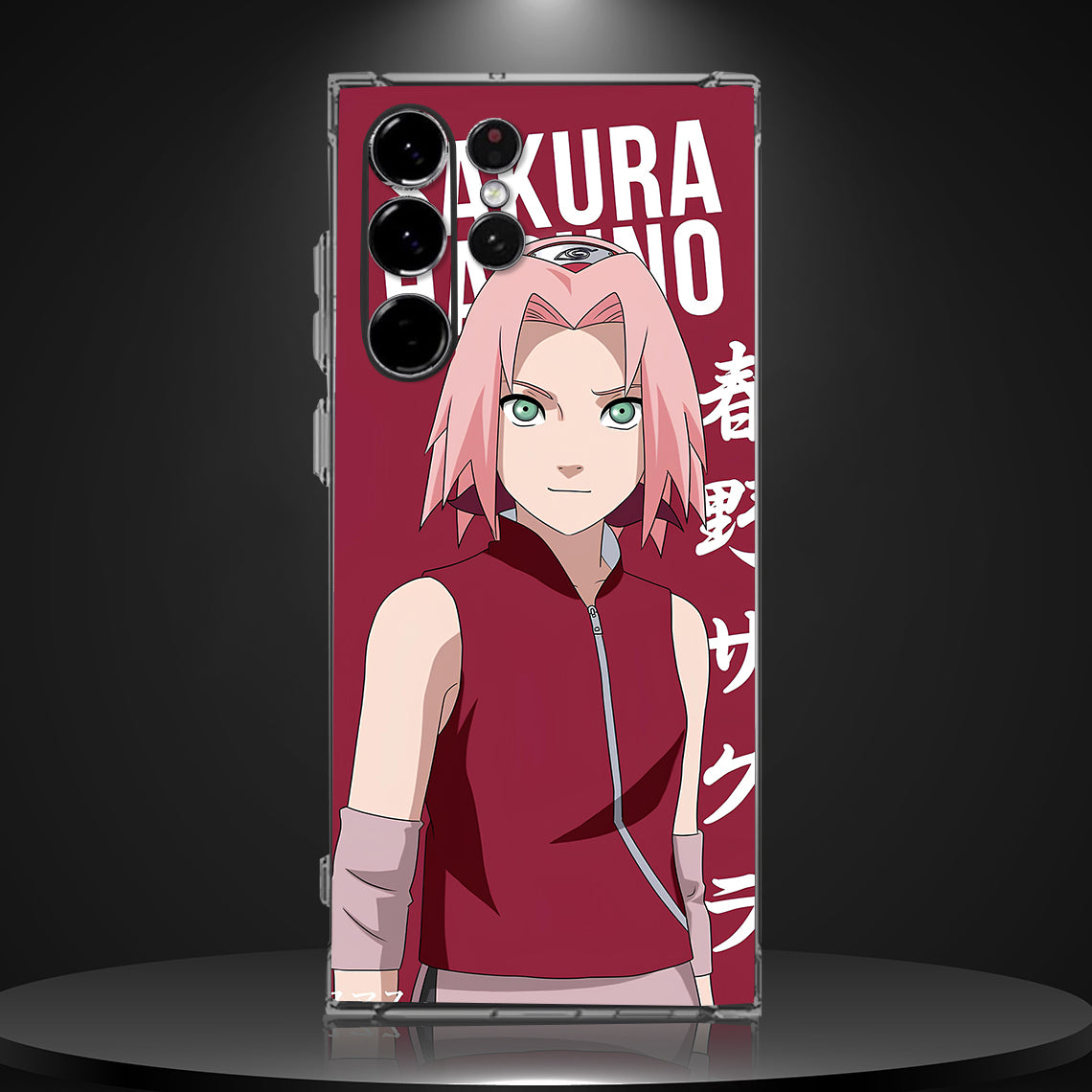 SAKURA HARUNO 002 | SILICON TEXTURED BACK CASE