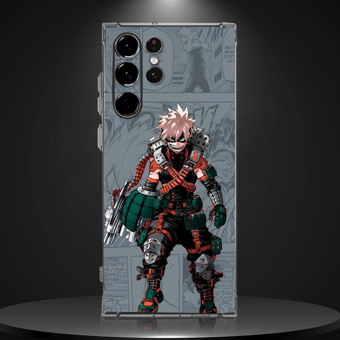 KATSUKI BAKUGO 001 | SILICON TEXTURED BACK CASE