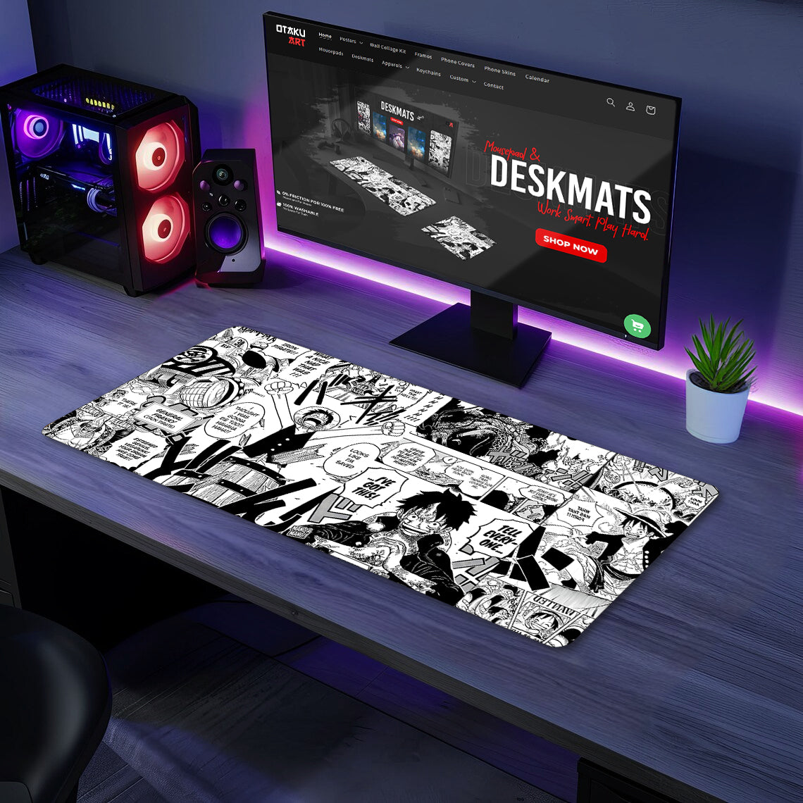 LUFFY 001 | DESKMAT