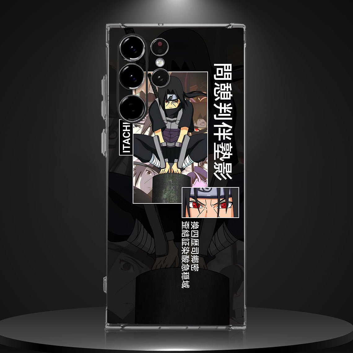 ITACHI UCHIHA 008 | SILICON TEXTURED BACK CASE