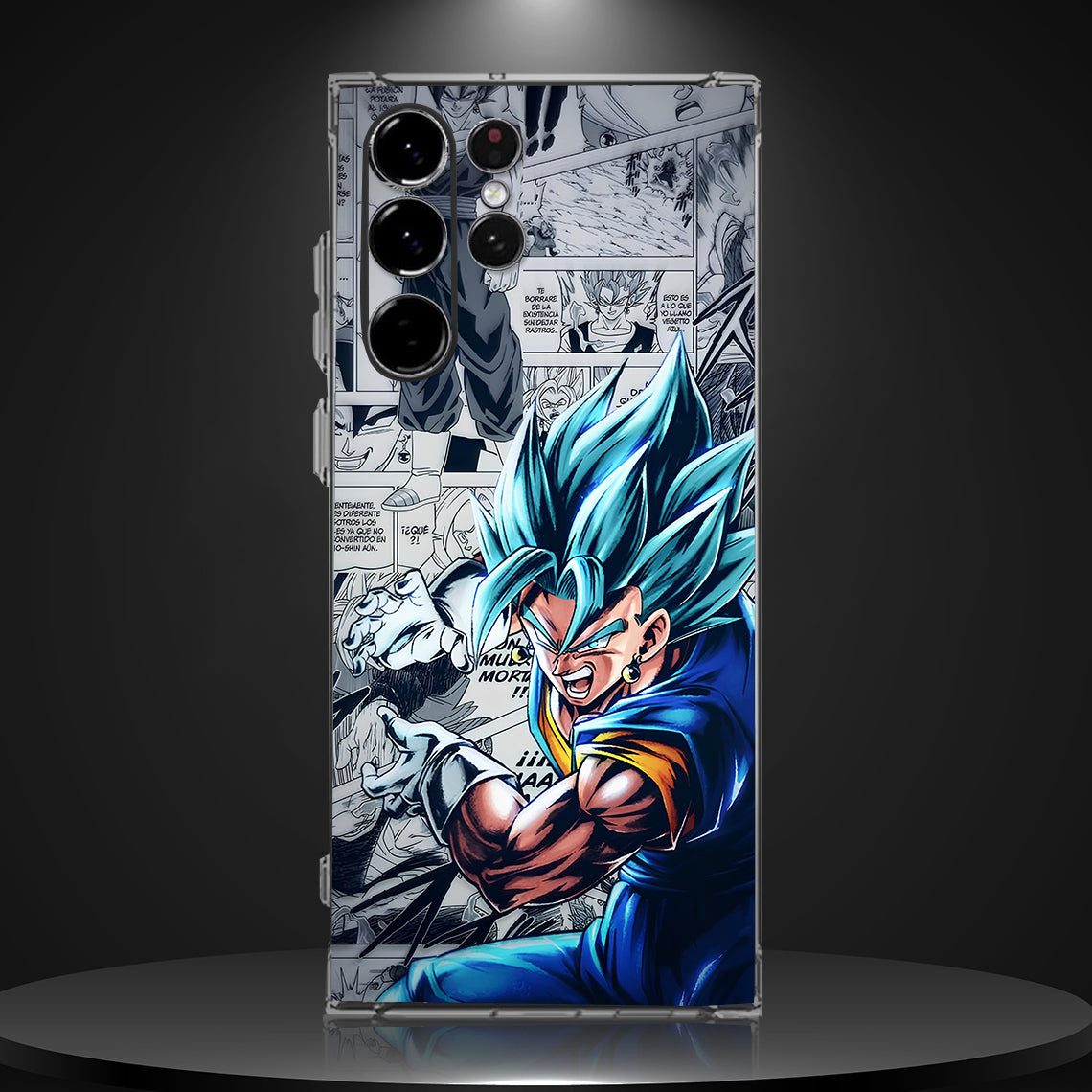 VEGETA 001 | SILICON TEXTURED BACK CASE