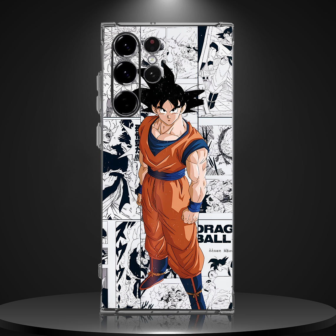 GOKU 002 | SILICON TEXTURED BACK CASE