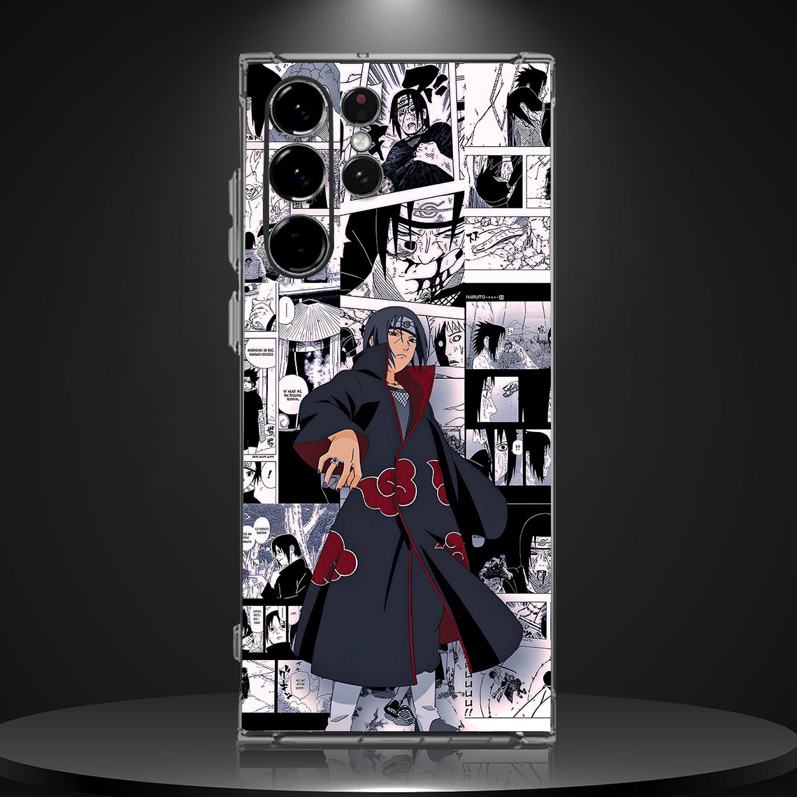 ITACHI UCHIHA 006 | SILICON TEXTURED BACK CASE