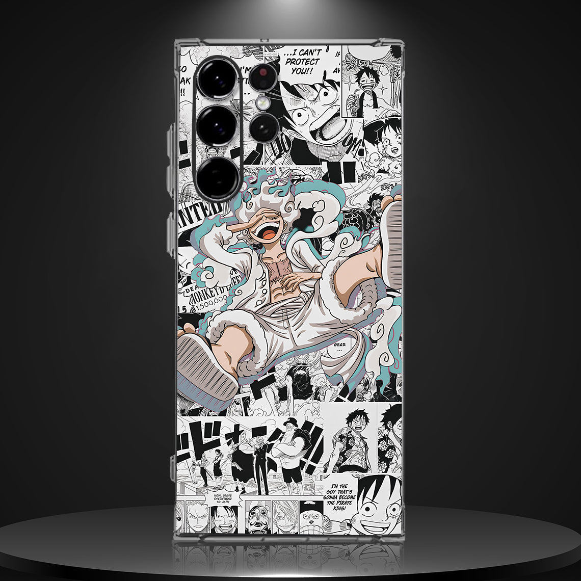 LUFFY 003 | SILICON TEXTURED BACK CASE