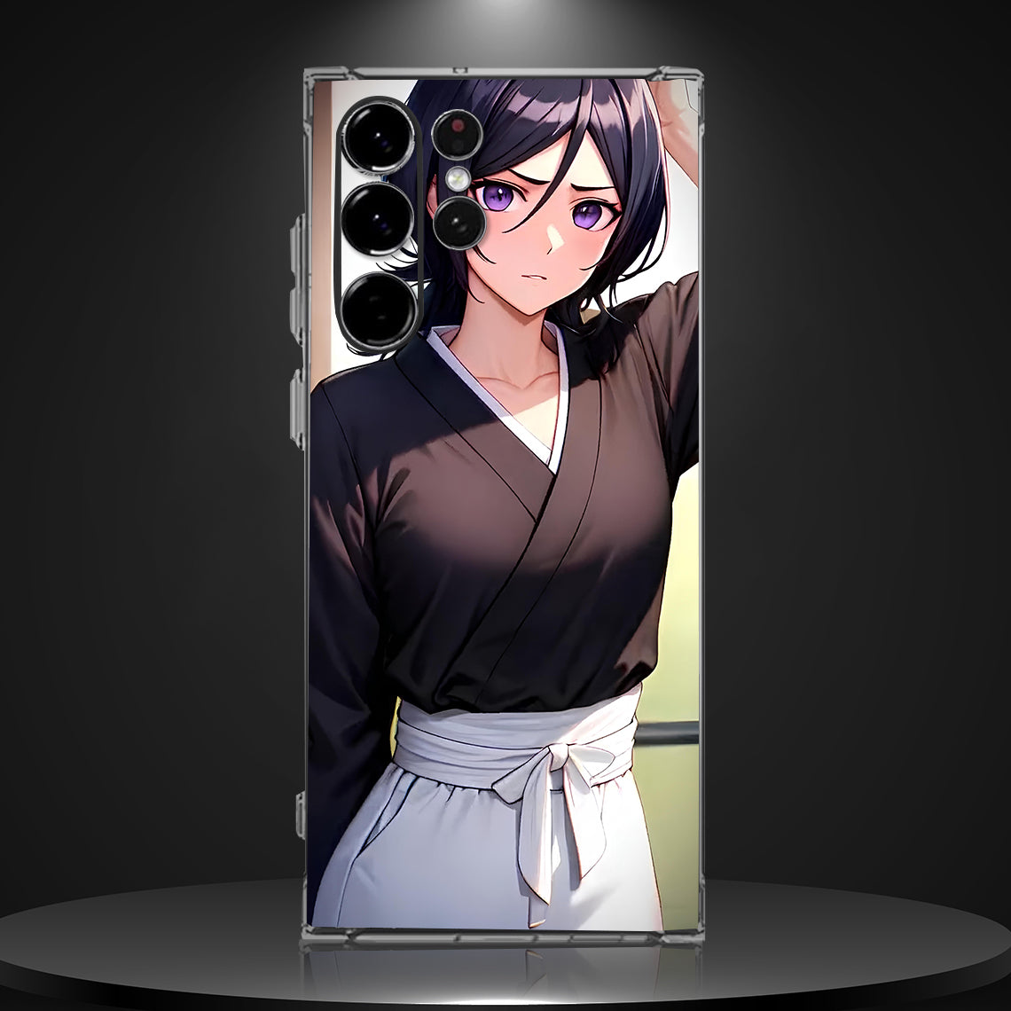 RUKIA KUCHIKI 001 | SILICON TEXTURED BACK CASE