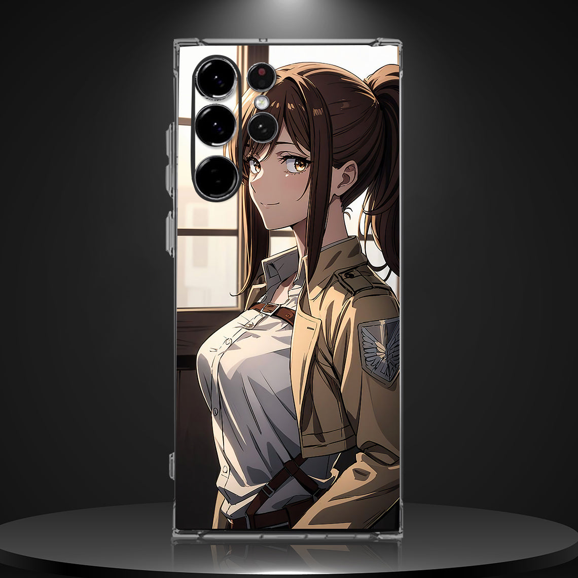 MIKASA ACKERMAN 001 | SILICON TEXTURED BACK CASE