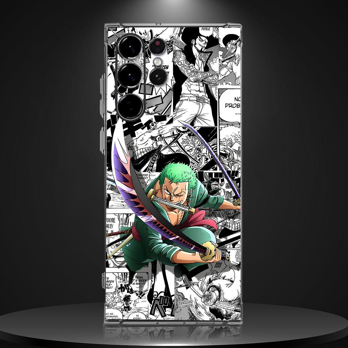 ZORO 001 | SILICON TEXTURED BACK CASE