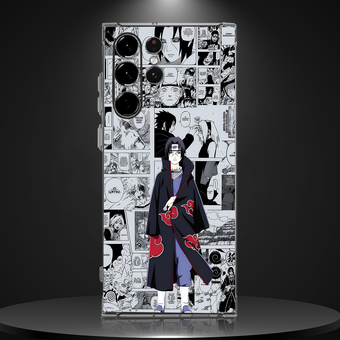 ITACHI UCHIHA 007 | SILICON TEXTURED BACK CASE