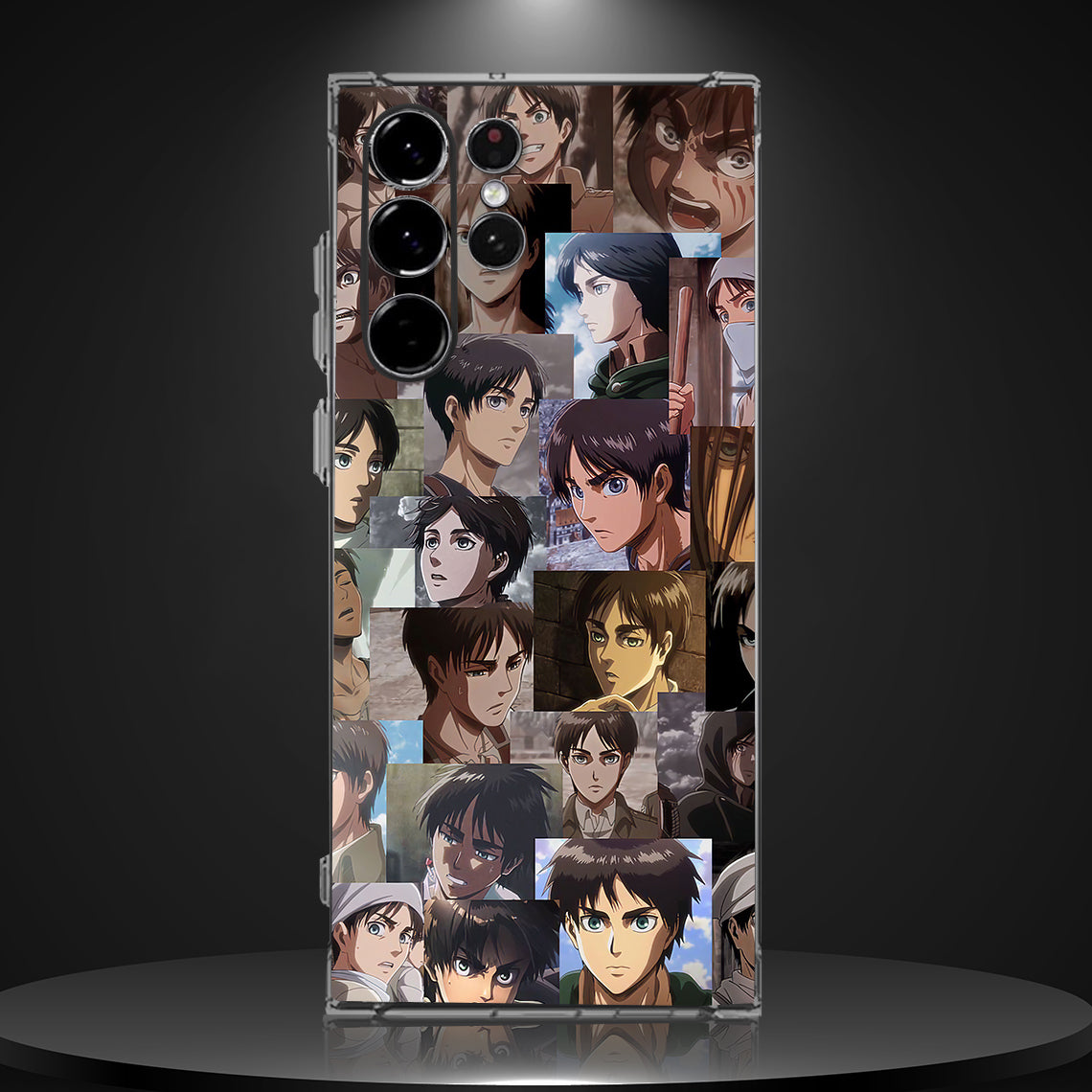 EREN YEAGER 001 | SILICON TEXTURED BACK CASE