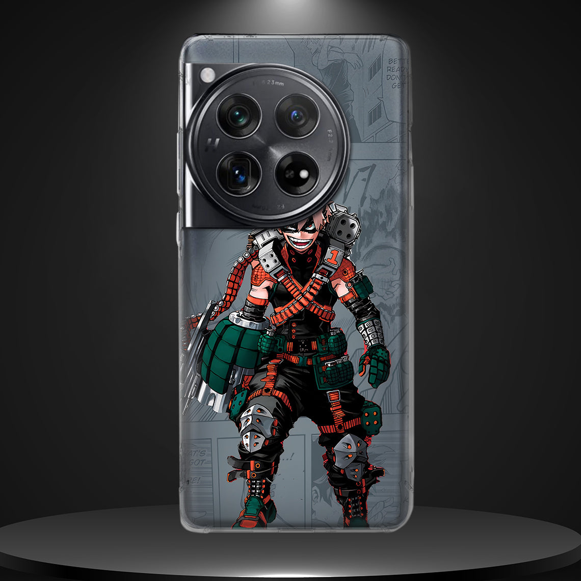 KATSUKI BAKUGO 001 | SILICON TEXTURED BACK CASE