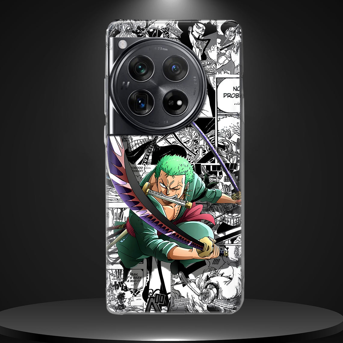 ZORO 001 | SILICON TEXTURED BACK CASE