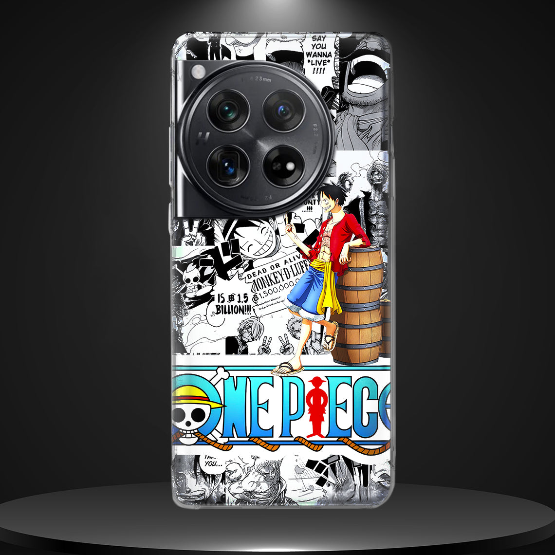 LUFFY 004 | SILICON TEXTURED BACK CASE