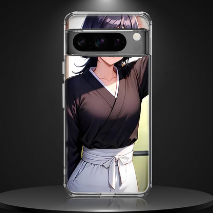 RUKIA KUCHIKI 001 | SILICON TEXTURED BACK CASE