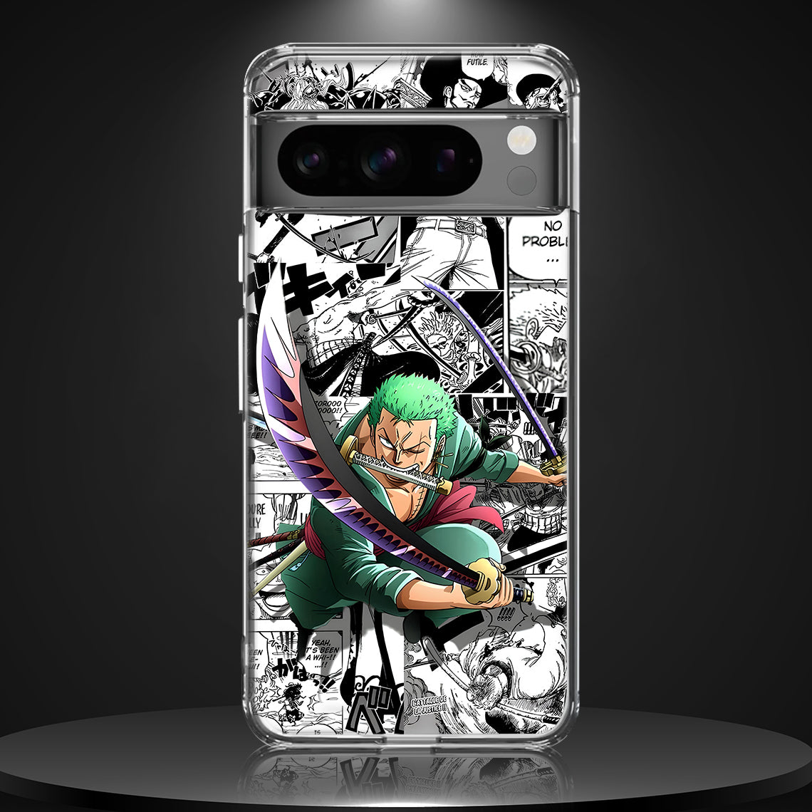 ZORO 001 | SILICON TEXTURED BACK CASE