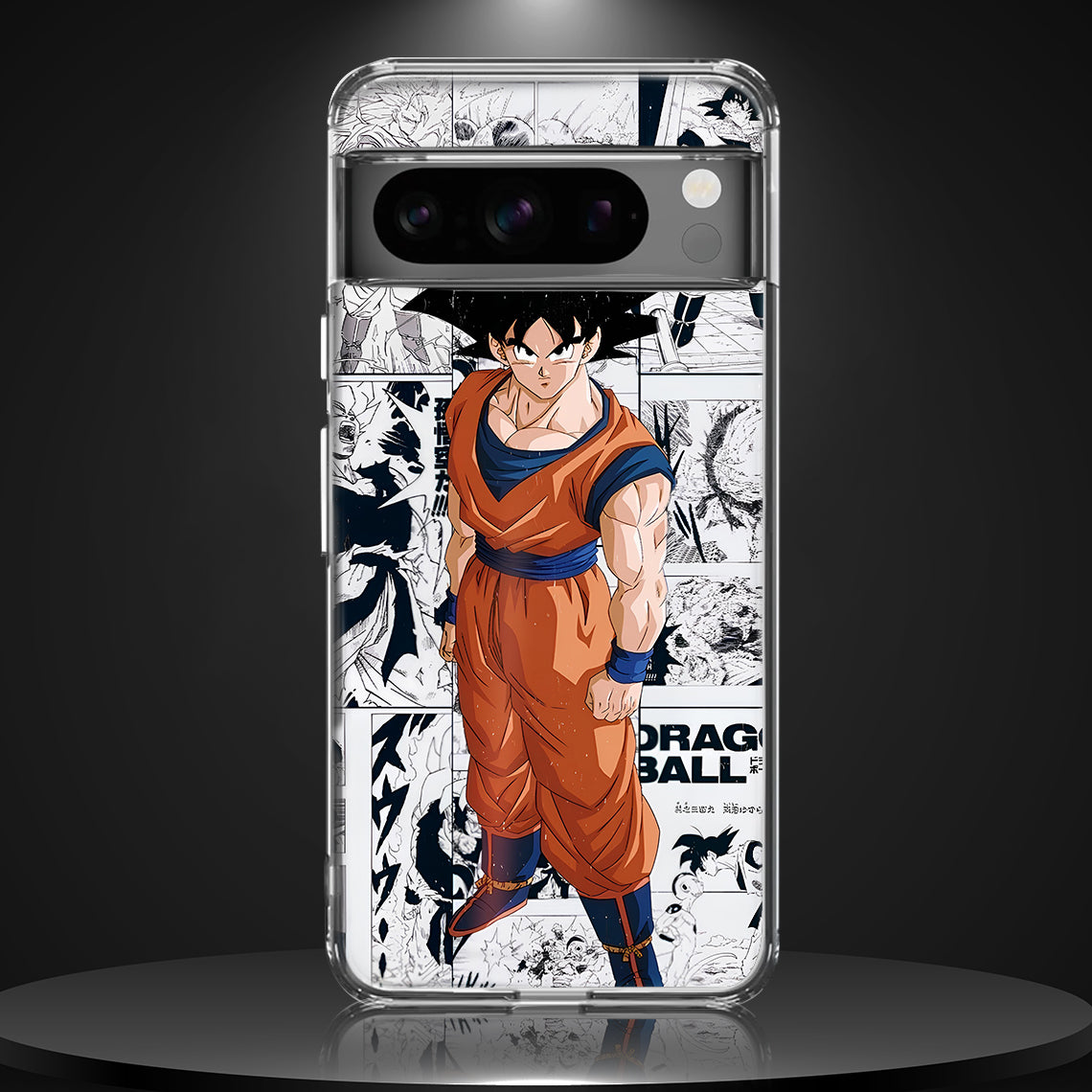 GOKU 002 | SILICON TEXTURED BACK CASE