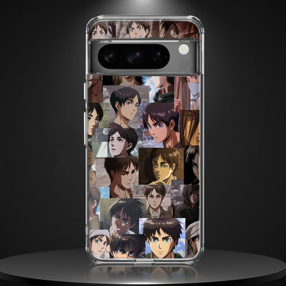 EREN YEAGER 001 | SILICON TEXTURED BACK CASE