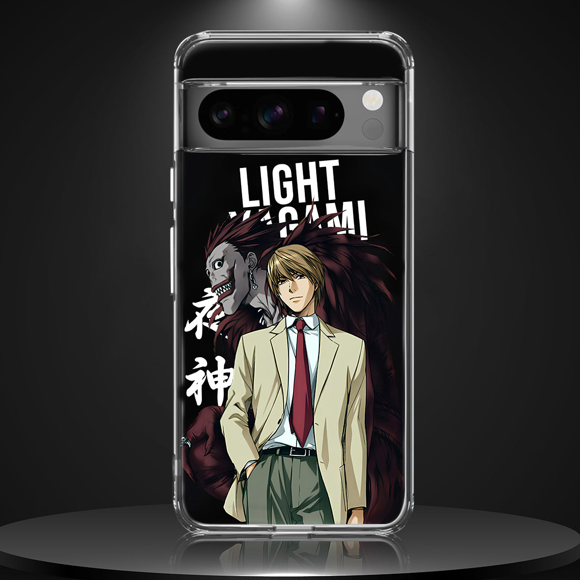 LIGHT YAGAMI 001 | SILICON TEXTURED BACK CASE