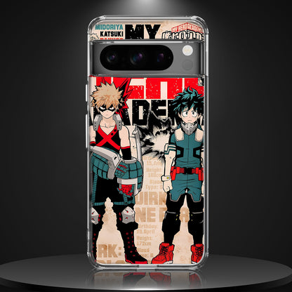 MY HERO ACADEMIA 001 | SILICON TEXTURED BACK CASE