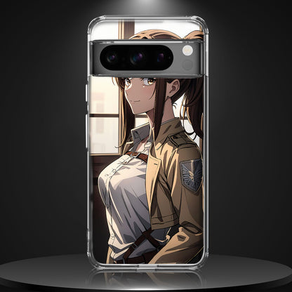 MIKASA ACKERMAN 001 | SILICON TEXTURED BACK CASE