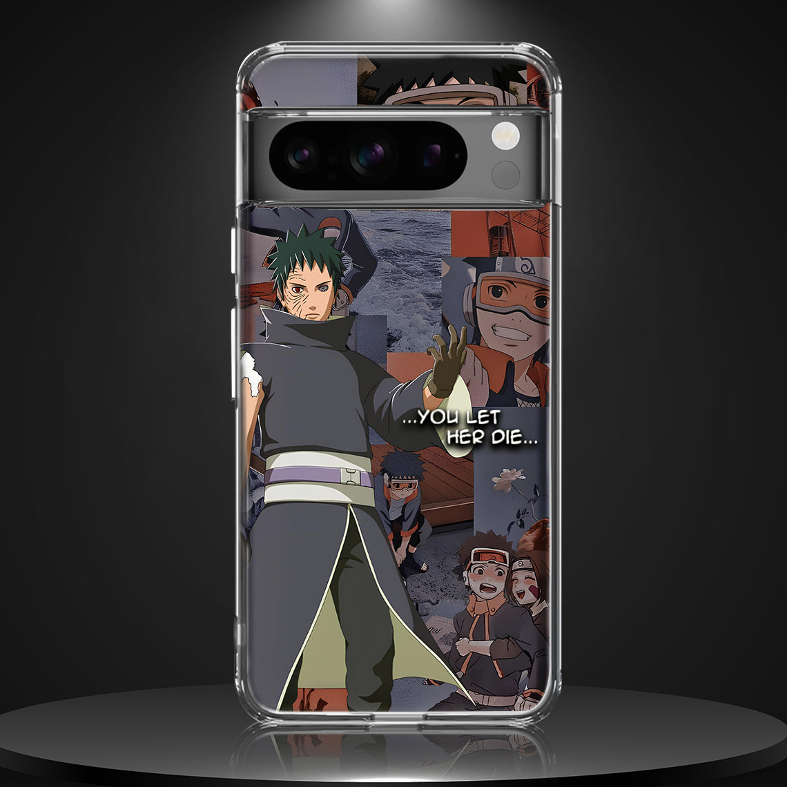 OBITO 001 | SILICON TEXTURED BACK CASE