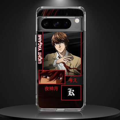 LIGHT YAGAMI 003 | SILICON TEXTURED BACK CASE