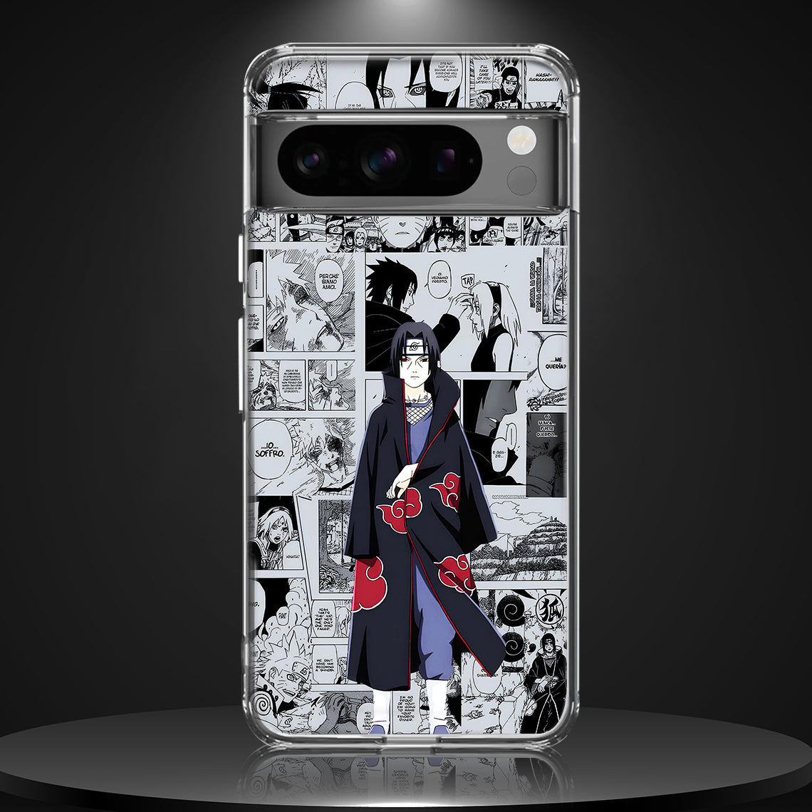 ITACHI UCHIHA 007 | SILICON TEXTURED BACK CASE