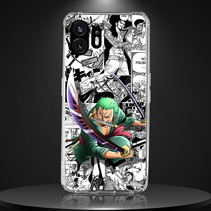 ZORO 001 | SILICON TEXTURED BACK CASE