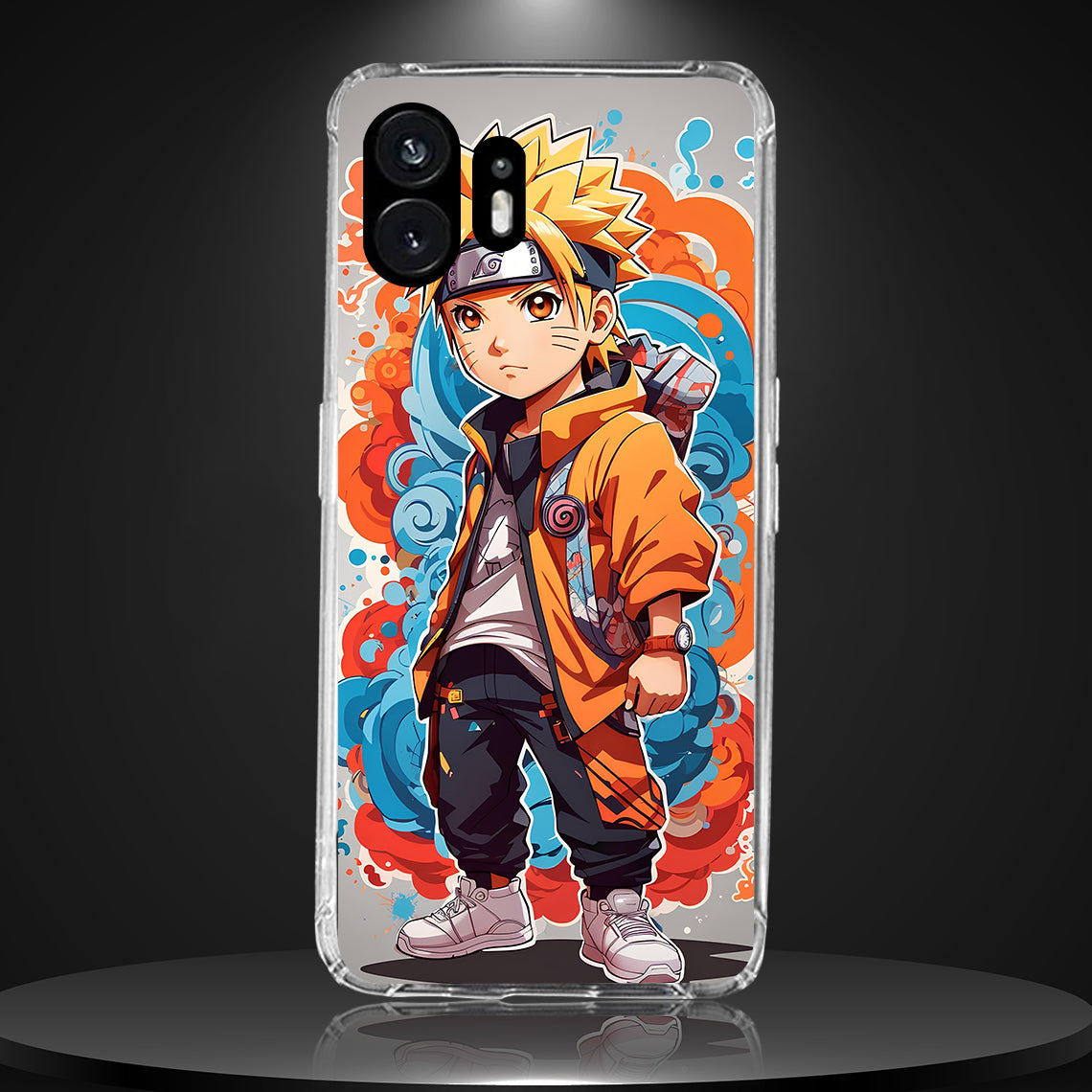 NARUTO UZUMAKI 002 | SILICON TEXTURED BACK CASE