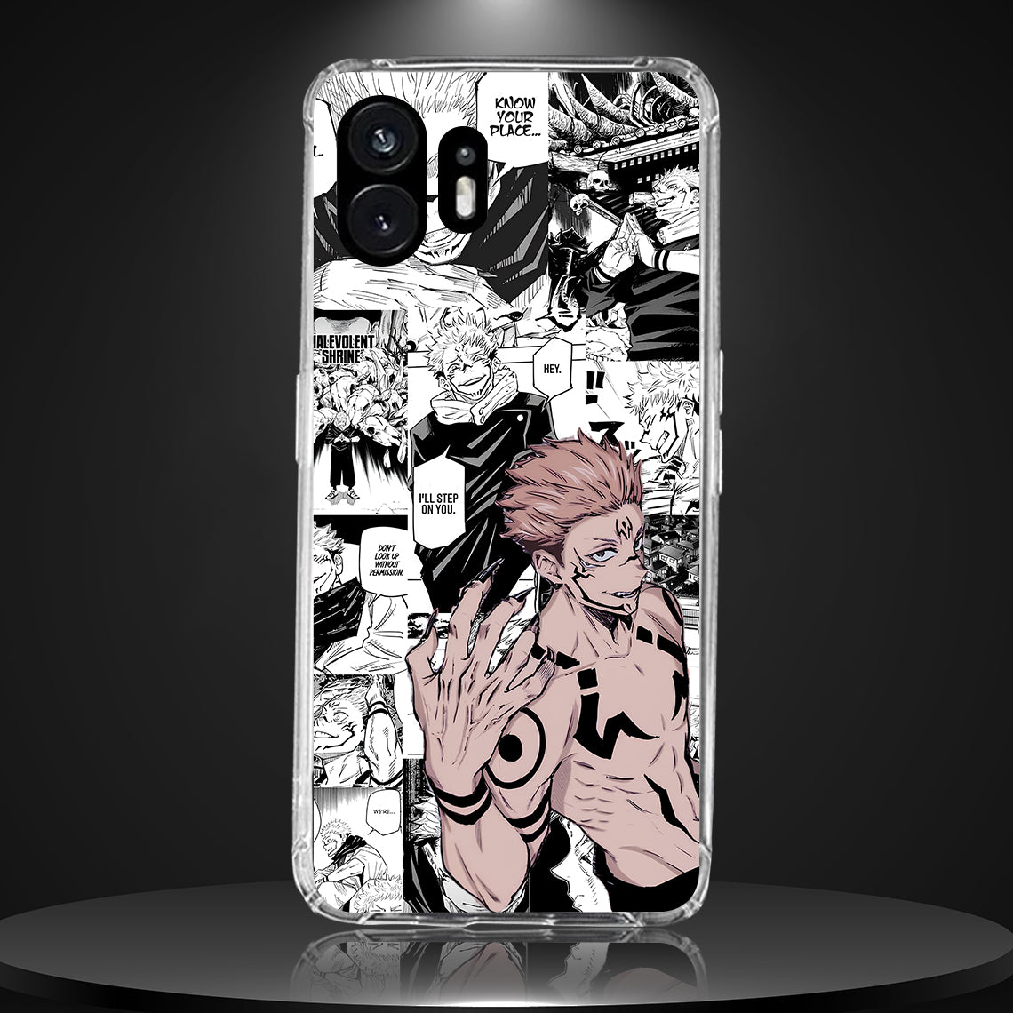 SUKUNA 003 | SILICON TEXTURED BACK CASE