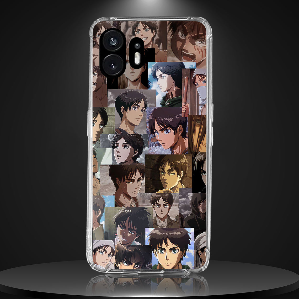 EREN YEAGER 001 | SILICON TEXTURED BACK CASE