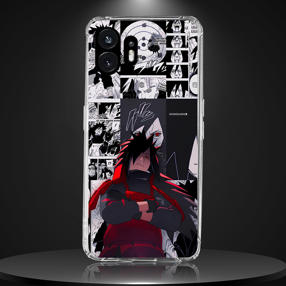 MADARA UCHIHA 001 | SILICON TEXTURED BACK CASE